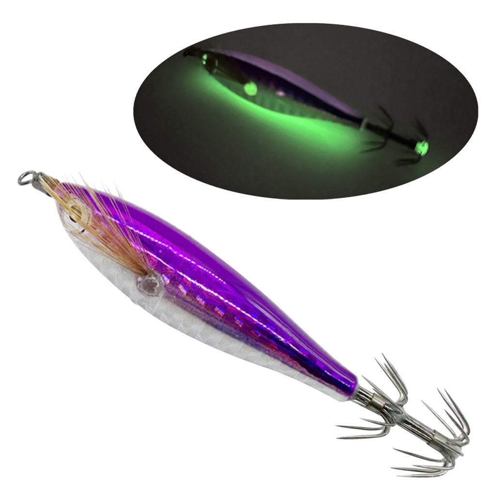 Fishing Hook Jig - Işıklı Balıkçılık Yemi Ahtapot Mürekkep Balığı