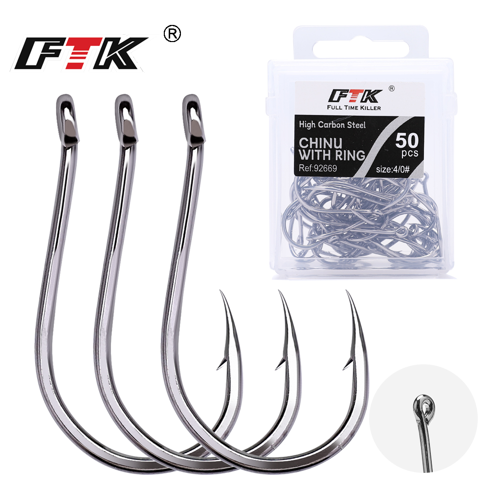 Fishing Hook Circle - FTK CHINU Halka Çengelli Balık Olta