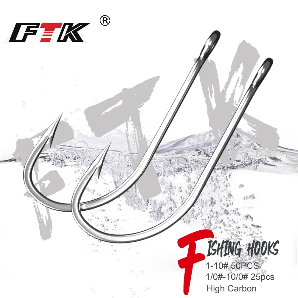 Fishing Hook Circle - FTK Balıkçılık Kancaları 1-10 # 50