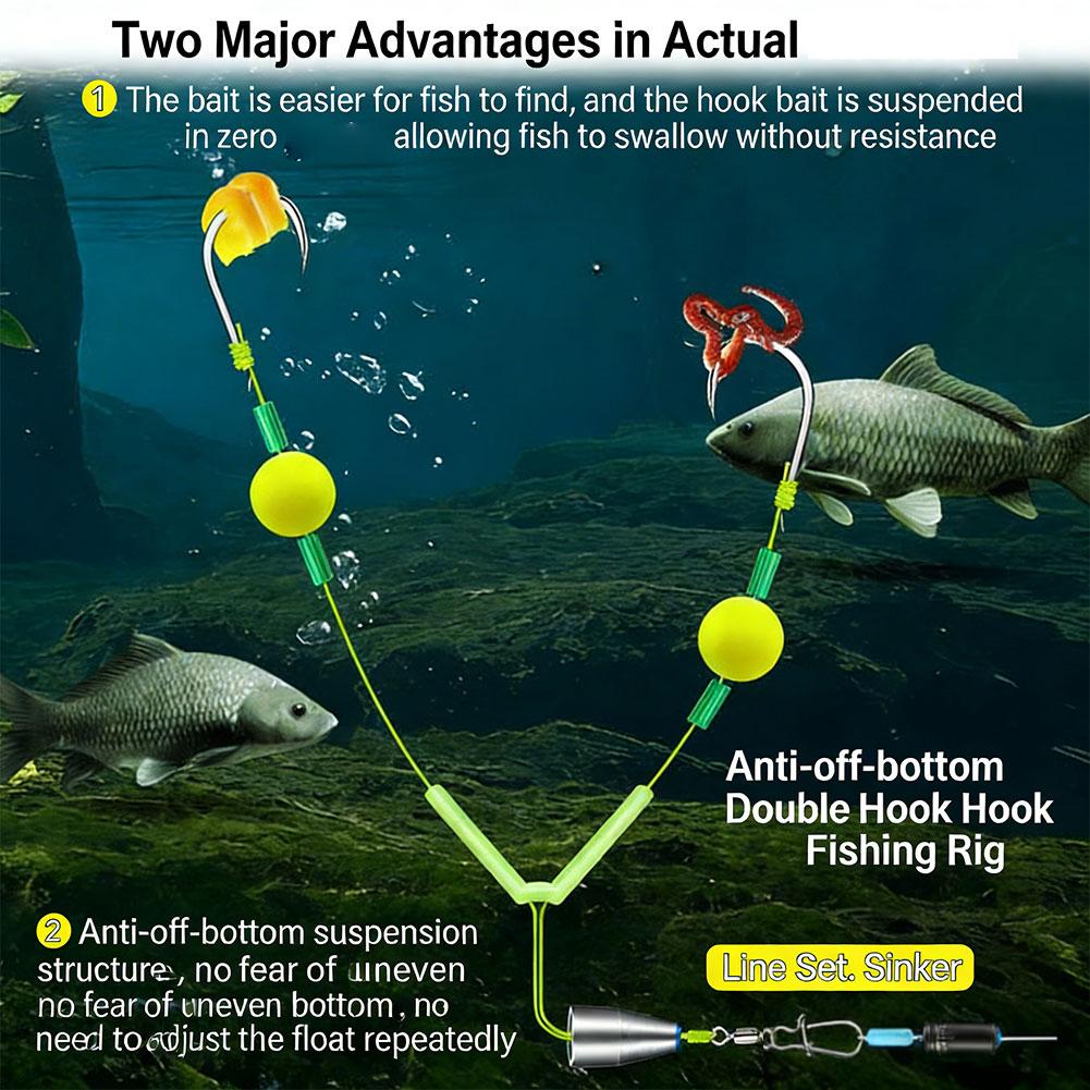 Ters Çift Kancalı Olta Takımı, - Fishing Hook Weedless incelemesi ve fiyatı